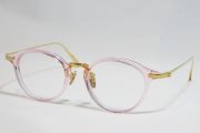 ユエン アイウェアー メガネ クリアフレーム ピンク 日本製 YUENN EYEWEAR YE-013  Clear Pink (UVカットレンズ付き)