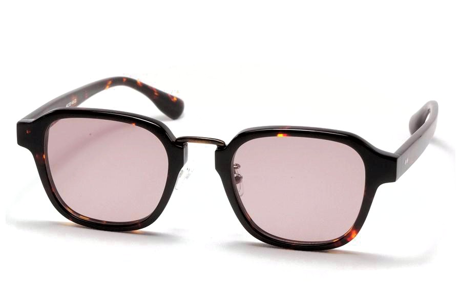 NEW. ニュー (NEWMAN ニューマン) メガネ サングラス ANDREW アンドリュー C2 Dark demi Antique Gold ダークデミ パープル系