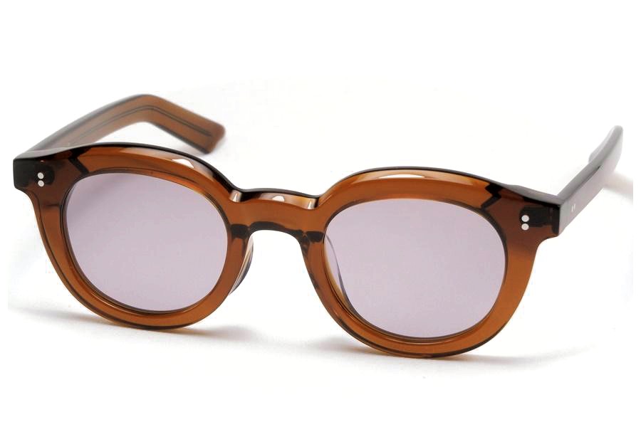 Few by NEW. フューバイニュー (NEWMAN ニューマン）メガネ 眼鏡 サングラス F24 C2 Gold Brown ゴールドブラウン パープル