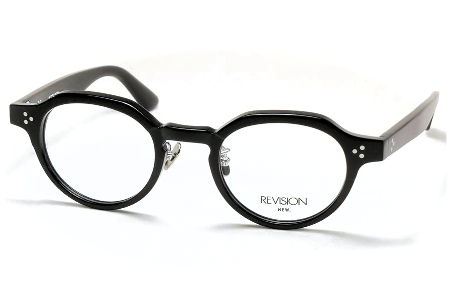REVISION by NEW. リビジョンバイニュー (NEWMAN ニューマン）メガネ 眼鏡 R2 C1 Black ブラック