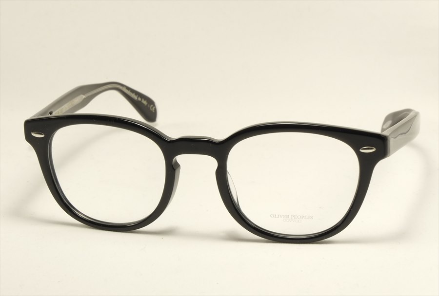 オリバーピープルズ シェルドレイク メガネ ブラック ボストン  OV5036A  1492 OLIVER PEOPLES Sheldrake Size49 Black