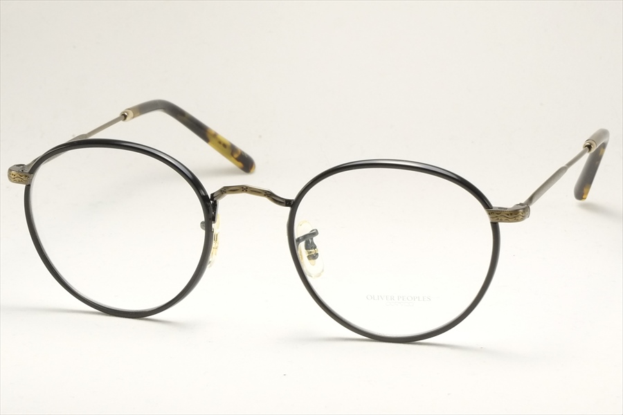 オリバーピープルズ カーリング メガネ ブラック サイズ４８  巻きセル OV1308 0330 OLIVER PEOPLES CARLING Size48 BLACK