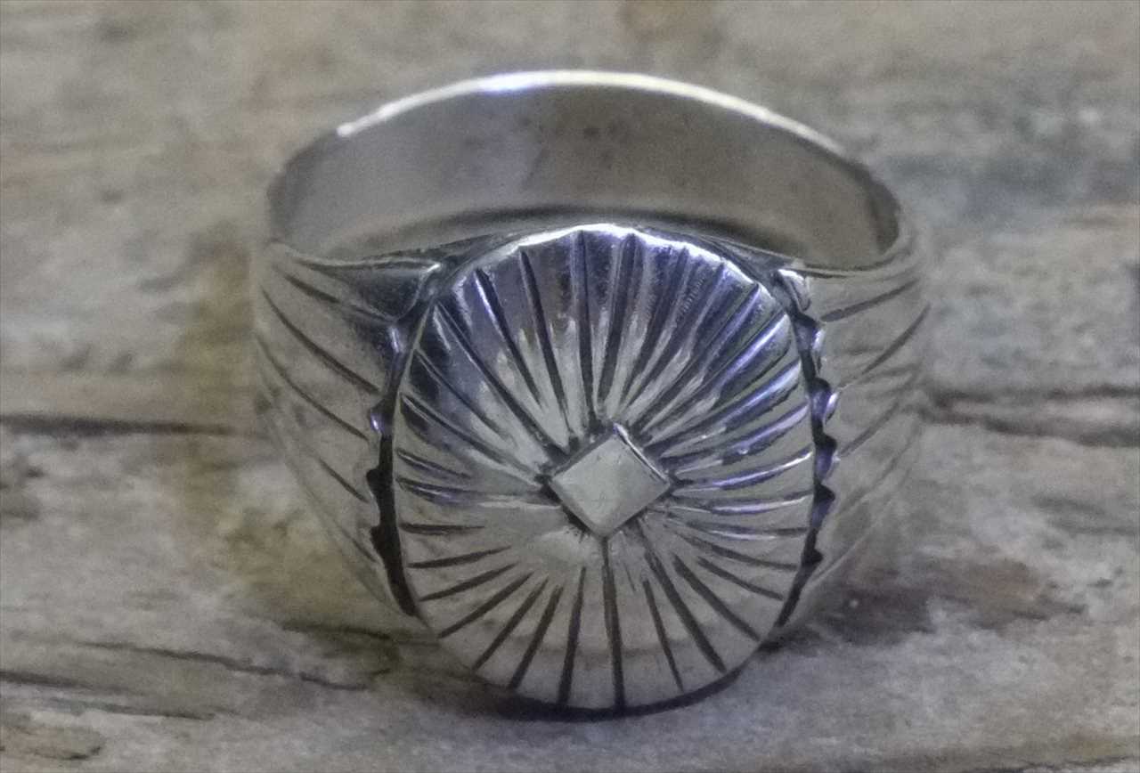 ヴィンテージ　メキシカン　シルバー 925 （R027) ジュエリー アクセ リング　Vintage Mexican Silver 925 Ring
