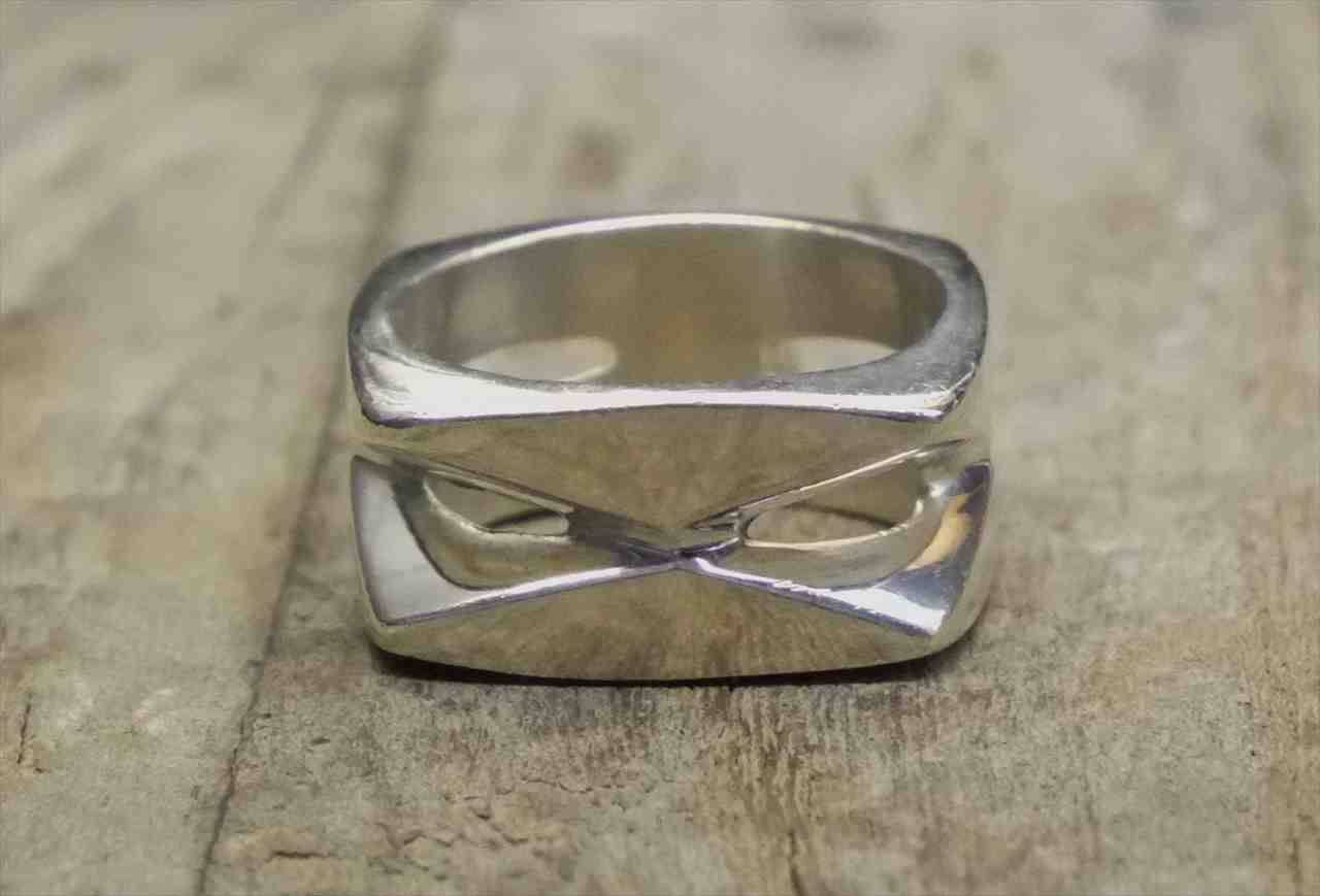 ヴィンテージ　メキシカン　シルバー 925 （R028) ジュエリー アクセ リング　Vintage Mexican Silver 925 Ring