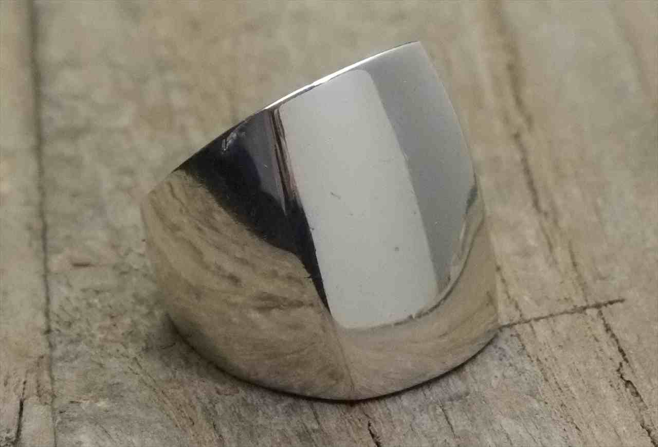 ヴィンテージ　スターリング シルバー　リング Size22　モダン （R036) Vintage  Silver 925 Ring