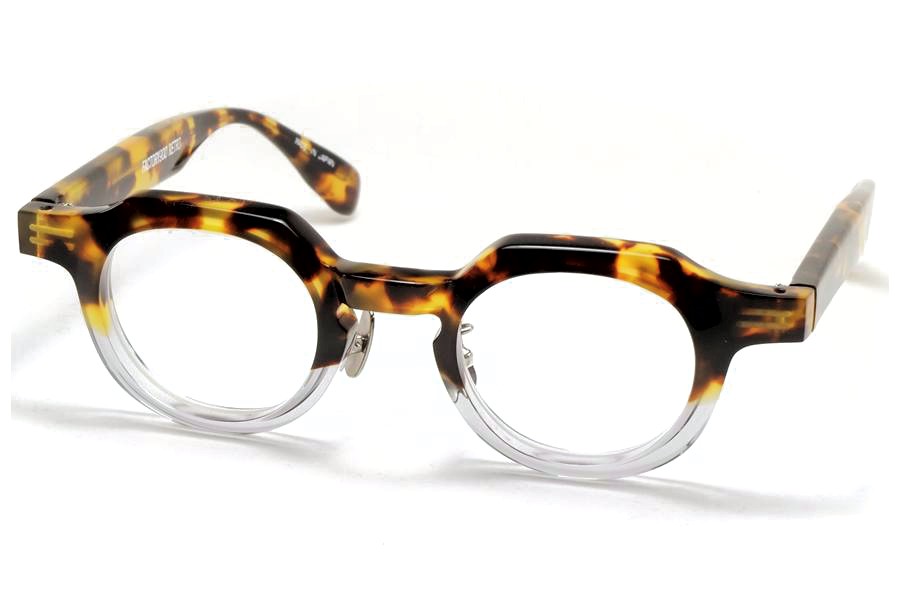 ファクトリー900レトロ メガネ 眼鏡 FACTORY900 RETRO RF017 127 バラフ ハーフ 茶系