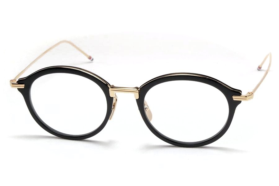 THOM BROWNE トムブラウン 眼鏡 UE0908A 001 49 Black ブラック
