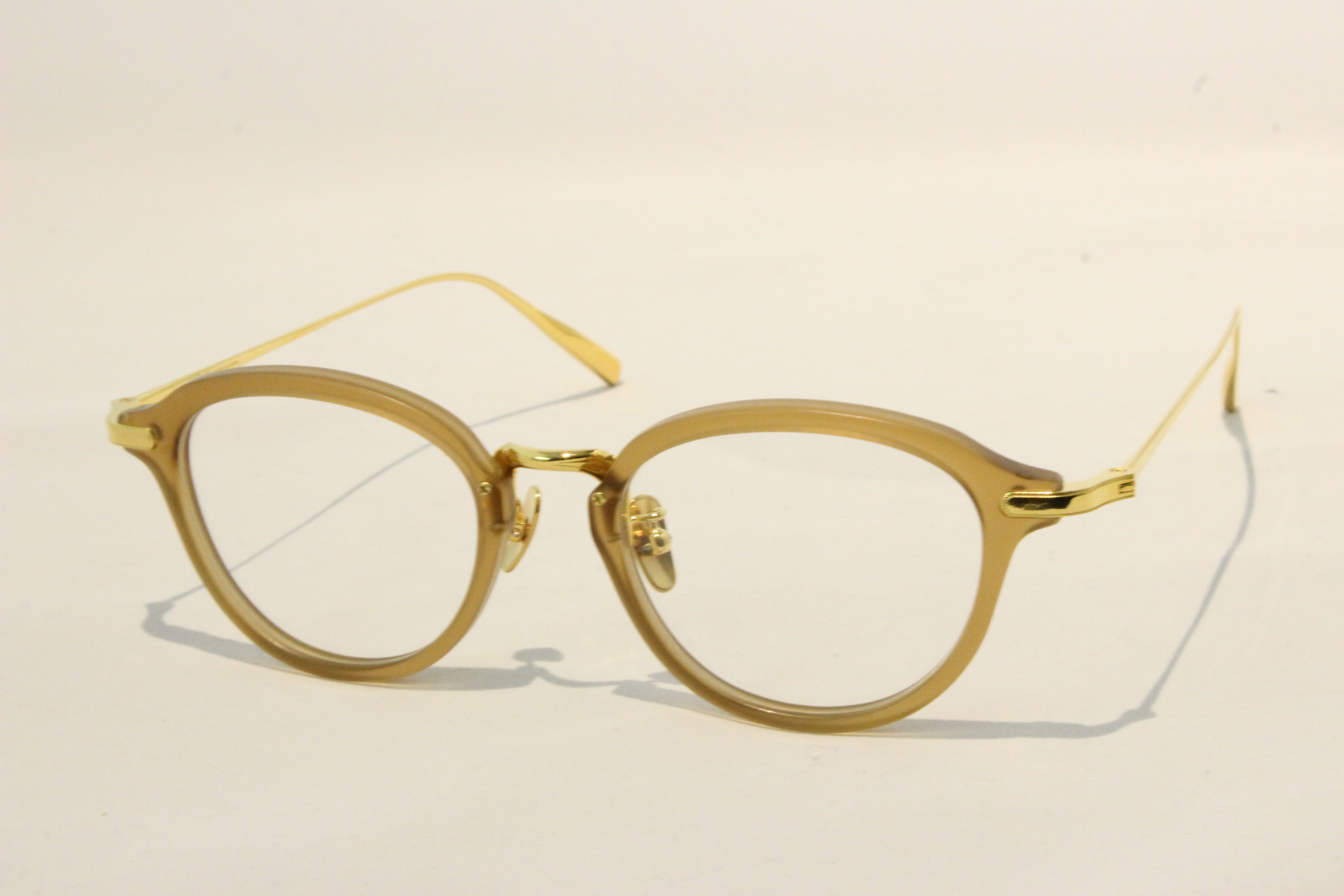 ユエン アイウェアー メガネ マット ブラウン スモーキー 日本製 YUENN EYEWEAR YE-005 Matte Brown (ＵＶカットレンズ付き)