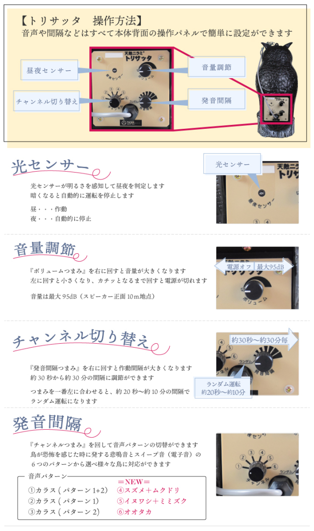 トリサッタ商品ページ
