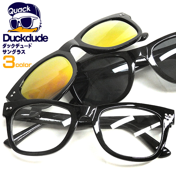 DUCK DUDE サングラス ダックデュード カラーレンズ メガネ メンズ レディース ファッション小物 ACCE-027