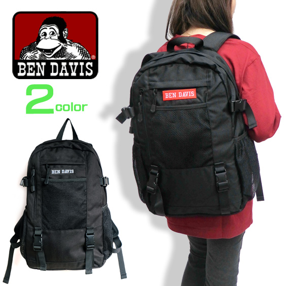 BEN DAVIS バックパック ボックスロゴ リュック ベンデイビス リュックサック デイパック BEN-1187
