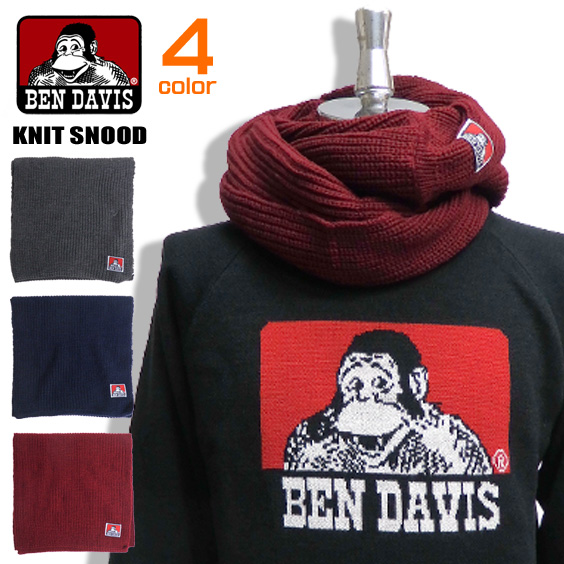 BEN DAVIS スヌード ベンデイビス ニット メンズスヌード ベンデーヴィス 小物 レディース BEN-1279