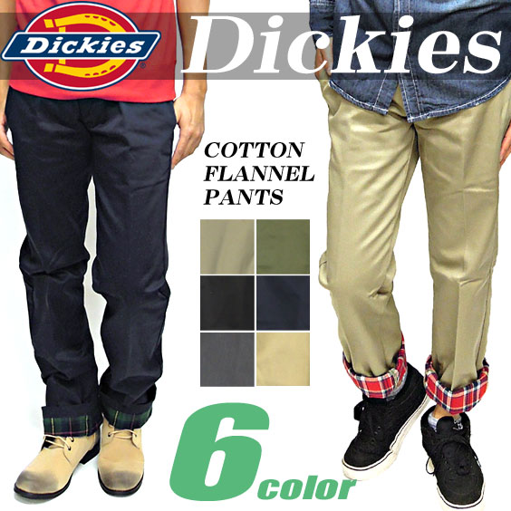 Dickies パンツ ディッキーズ チノパン コットンフランネルパンツ。DICKIES-123M81WD04