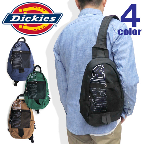 Dickies ショルダーバッグ ロゴプリント ボディバッグ ディッキーズ ワンショルダーバッグ DICKIES-579