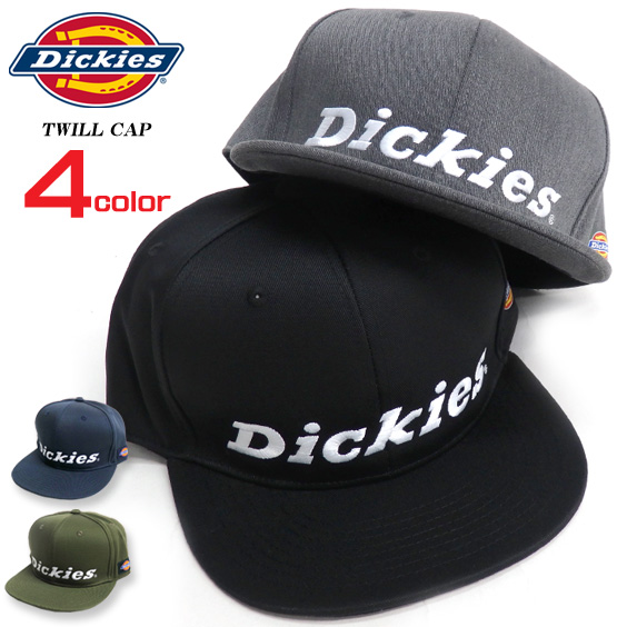Dickies キャップ 刺繍 ツイルキャップ ディッキーズ ベースボールキャップ dickies 帽子 DICKIES-583