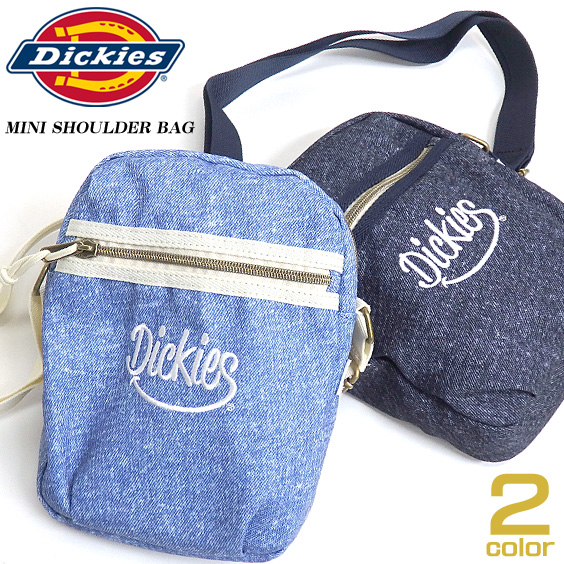 DICKIES 縦型ショルダーバッグ ディッキーズ フェイクデニム ショルダーポーチ DICKIES-595