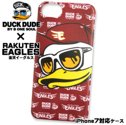 DUCK DUDE アイフォンケース 楽天イーグルス ダックデュード コラボアイテム iPhone7ケース ACCE-042