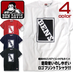 BEN DAVIS Tシャツ ボックスロゴ プリント ベンデイビス Tシャツ BOXロゴ トップス メンズ BEN-1146