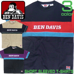 BEN DAVIS Tシャツ ベンデイビス プリントTシャツ メンズ 半袖Tシャツ ゴリラタグ ベンデビ BEN-1182