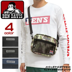 BENDAVIS バッグ ミニサイズ ベンデイビス ミニショルダーバッグ ボックスロゴプリント ベンデビ BEN-1189