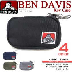 BEN DAVIS キーケース ベンデイビス 小物 キーリング コンパクトで機能的なポーチ ゴリラタグがポイント BEN-760