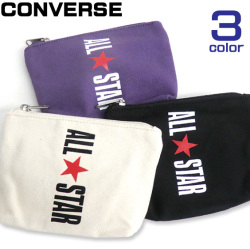 CONVERSE ポーチ ALL STAR プリント コンバース ミニポーチ オールスタープリント CONVERSE-023