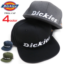 Dickies キャップ 刺繍 ツイルキャップ ディッキーズ ベースボールキャップ dickies 帽子 DICKIES-583