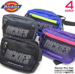 DICKIES リップストップ ウエストバッグ ディッキーズ ヒップバッグ ナイロン ショルダーバッグ DICKIES-598
