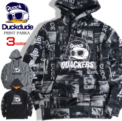 DUCK DUDE パーカー ダックデュード ボンディングパーカー メンズ フリース ボンディング トップス PKL-314