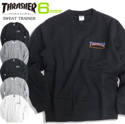 THRASHER トレーナー ファイアーロゴ スウェット メンズ スウェットトレーナー 裏起毛 THRASHER-063