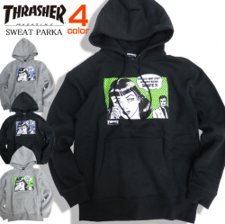 THRASHER パーカー スラッシャー プルオーバーパーカー スラッシャーマガジン ボーイフレンド THRASHER-079
