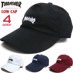 THRASHER キャップ スラッシャー ローキャップ メンズ 帽子 レディース ファイヤーロゴ THRASHER-1036