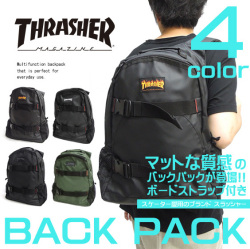 THRASHER リュック スラッシャー バックパック デイパック ボードストラップ付き THRASHER-THRPN-7900