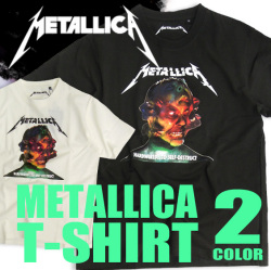 METALLICA Tシャツ メタリカT メンズ Tシャツ メンズ ロックTシャツ HARDWIRED Tシャツ TSS-210