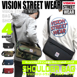 VISION STREET WEAR メッセンジャーバッグ ヴィジョンストリートウェア ショルダーバッグ VISION-319