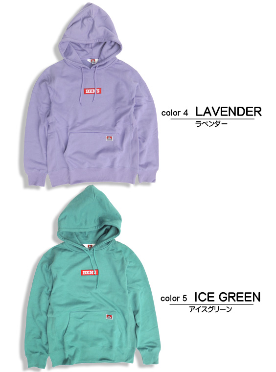 BEN DAVIS パーカー ボックスロゴ スウェットパーカー メンズ ベン