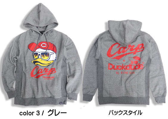 DUCK DUDE パーカー 広島東洋カープ×ダックデュード コラボ メンズ