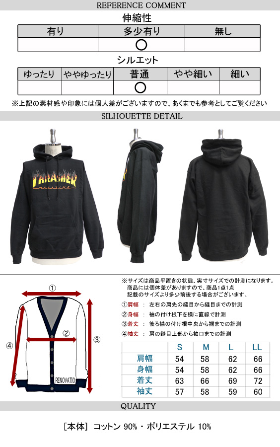 THRASHER パーカー スラッシャー スウェットパーカー メンズ ロゴ