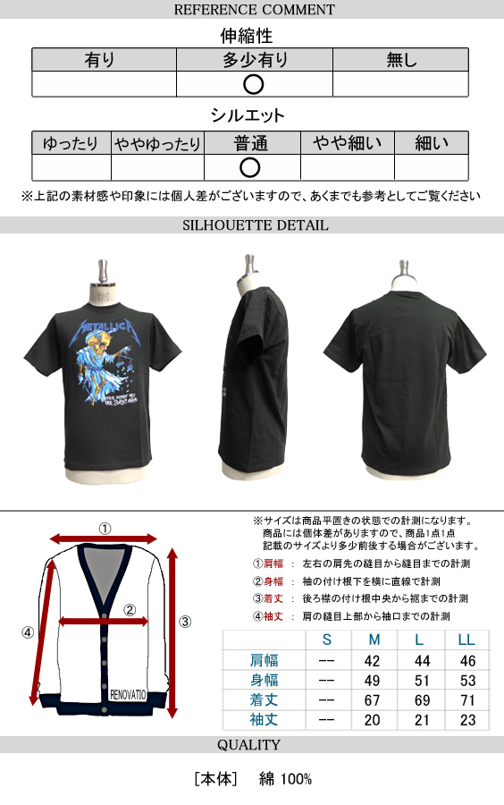 メタリカ　Tシャツ メタリカ・METALLICA・4 FACES・Tシャツ・ロックTシャツ : DRAGTRAIN