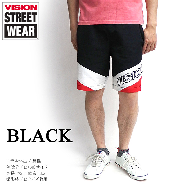 VISION STREET WEAR 短パン　ハーフ　ショートパンツ　USA製 VISION STREET WEAR（ヴィジョンストリートウェア）の「VISION STREET