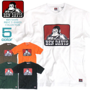 BEN DAVIS Tシャツ ベンデイビス 半袖Tシャツ ゴリラキャラ メンズ プリントTシャツ ベンデービス BEN-1325