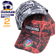 DUCK DUDE キャップ 総柄 ベースボールキャップ メンズ レディース ダックデュード アヒル プリント 帽子 DUCKDUDE CAP-055