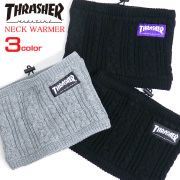 THRASHER ネックウォーマー スラッシャー ブランドタグ付きネックウォーマー メンズ THRASHER-1012