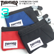 THRASHER カードコインケース スラッシャー カードケース 小物 小銭入れ コインケース THRASHER-1027