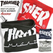 THRASHER ネックウォーマー 裏フリース スヌード メンズ スラッシャー マグロゴ 秋冬 小物 THRASHER-1040
