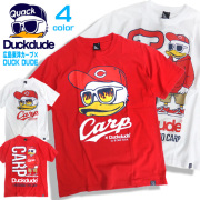 DUCK DUDE 半袖Tシャツ 広島東洋カープ×ダックデュード コラボTシャツ メンズトップス ビーワンソウル TSS-337