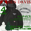 パーカー ベンデイビス メンズ スウェットパーカー BEN DAVIS プルオーバー スエット バックプリント BEN-1086