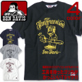 BEN DAVIS Tシャツ 工具を持ったゴリラ プリント ベンデイビス 半袖Tシャツ フロッキープリント BEN-1153