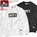 BEN DAVIS トレーナー ロゴワッペン スウェット メンズ ベンデイビス ボックスロゴ 裏毛 スエット BEN-1300