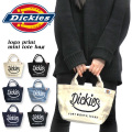 Dickies トートバッグ ディッキーズ ミニトート スマイルモチーフ ロゴ 可愛い ランチバッグ DICKIES-546